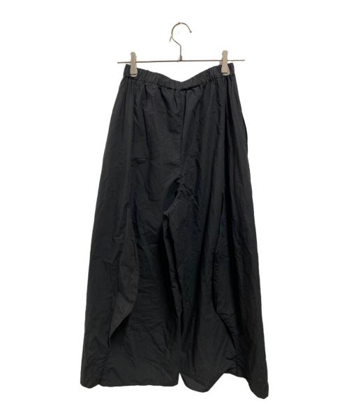 ENFOLD（エンフォルド）ENFOLD (エンフォルド) 25SS WAVE DRAPETROUSERS ブラック サイズ:38の古着・服飾アイテム