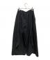 ENFOLD (エンフォルド) 25SS WAVE DRAPETROUSERS ブラック サイズ:38：15000円