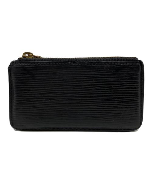 LOUIS VUITTON（ルイ ヴィトン）LOUIS VUITTON (ルイ ヴィトン) コインケース ブラックの古着・服飾アイテム