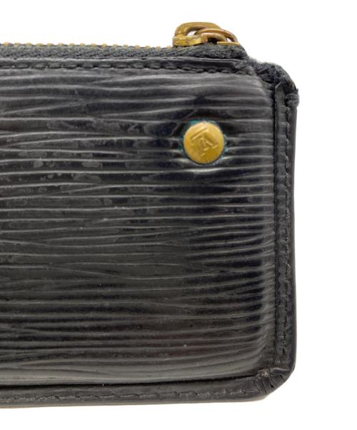 LOUIS VUITTON（ルイ ヴィトン）LOUIS VUITTON (ルイ ヴィトン) コインケース ブラックの古着・服飾アイテム