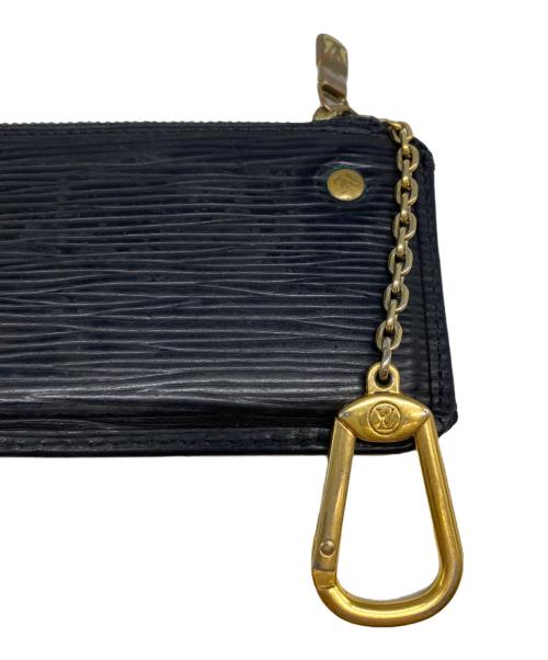 LOUIS VUITTON（ルイ ヴィトン）LOUIS VUITTON (ルイ ヴィトン) コインケース ブラックの古着・服飾アイテム