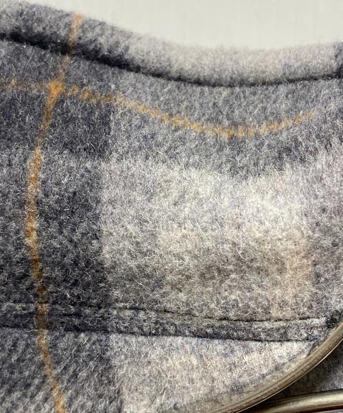 PENDLETON（ペンドルトン）PENDLETON (ペンドルトン) ウールチェックコート グレー サイズ:Ｍの古着・服飾アイテム
