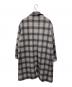 PENDLETON (ペンドルトン) ウールチェックコート グレー サイズ:Ｍ：8000円