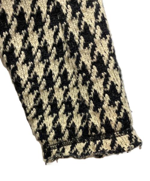 tricot COMME des GARCONS（トリココムデギャルソン）tricot COMME des GARCONS (トリココムデギャルソン) 千鳥柄2Bジャケット ベージュ サイズ:Ｍの古着・服飾アイテム