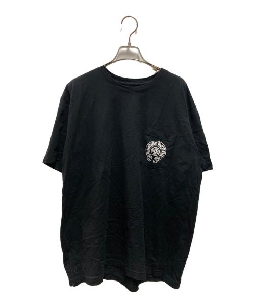 CHROME HEARTS（クロムハーツ）CHROME HEARTS (クロムハーツ) THE HEROES PROJECTポケットTシャツ ブラック サイズ:XLの古着・服飾アイテム