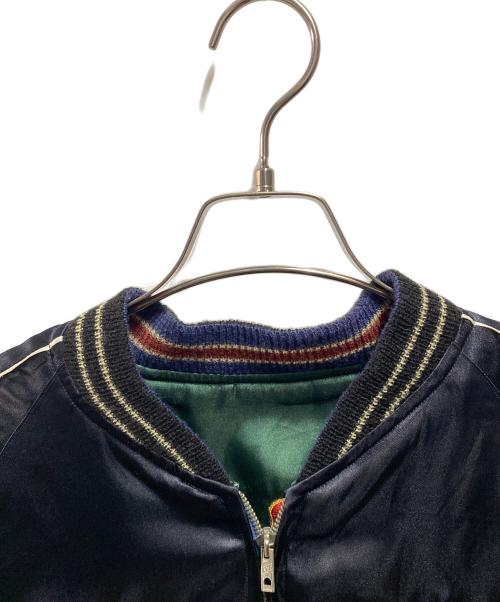 TAILOR TOYO（テーラー東洋）TAILOR TOYO (テーラー東洋) リバーシブルスカジャン グリーン×ブラック サイズ:Ⅼの古着・服飾アイテム