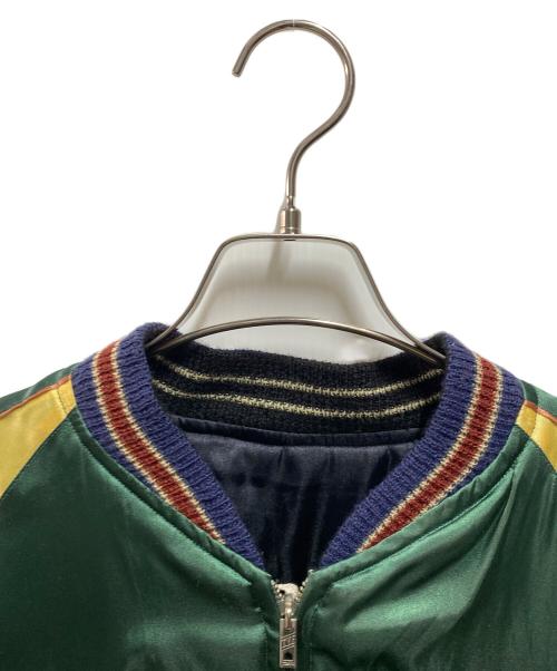 TAILOR TOYO（テーラー東洋）TAILOR TOYO (テーラー東洋) リバーシブルスカジャン グリーン×ブラック サイズ:Ⅼの古着・服飾アイテム