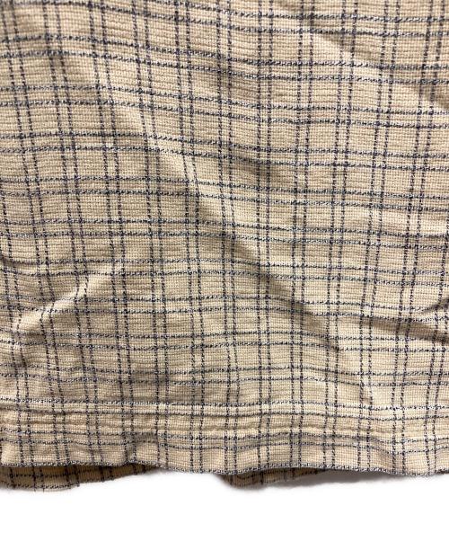 Patagonia（パタゴニア）Patagonia (パタゴニア) ハーフボタンチェックシャツ ベージュ サイズ:Ｍの古着・服飾アイテム