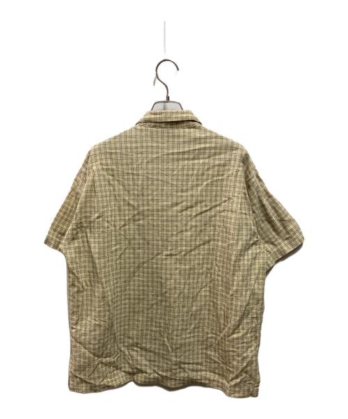 Patagonia（パタゴニア）Patagonia (パタゴニア) ハーフボタンチェックシャツ ベージュ サイズ:Ｍの古着・服飾アイテム