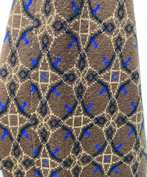 CABAN（キャバン）CABAN (キャバン) 総柄ニットパンツ ブラウン サイズ:ＦＲＥＥの古着・服飾アイテム