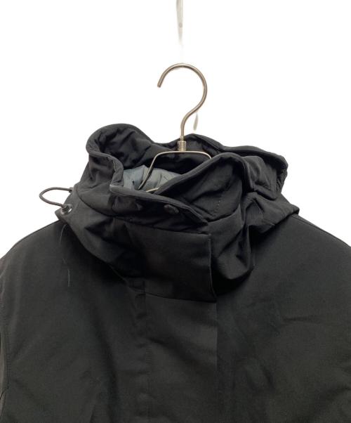 KRAKATAU（クラカタウ）KRAKATAU (クラカタウ) 撥水ダウンコート ブラック サイズ:Sの古着・服飾アイテム