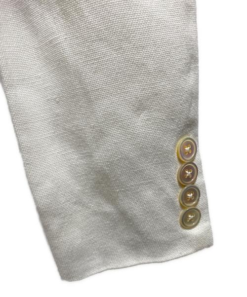 POLO RALPH LAUREN（ポロ・ラルフローレン）POLO RALPH LAUREN (ポロ・ラルフローレン) リネンテーラードジャケット ホワイト サイズ:Ｍの古着・服飾アイテム