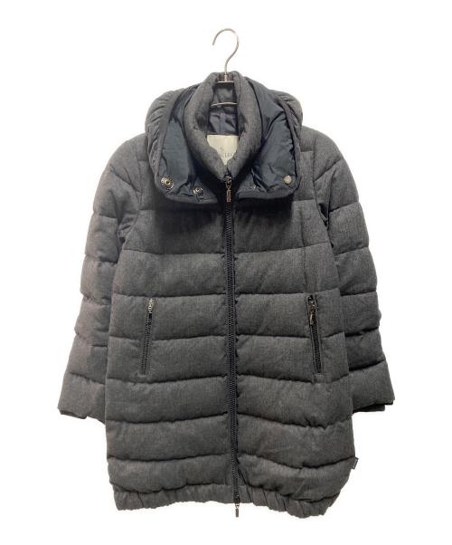 MONCLER（モンクレール）MONCLER (モンクレール) ダウンコート グレーの古着・服飾アイテム