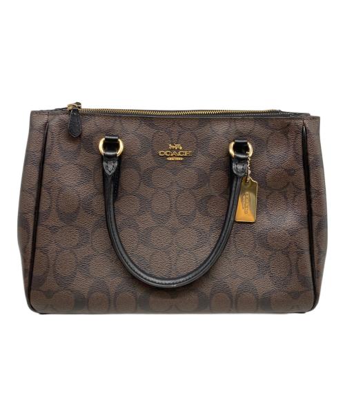 COACH（コーチ）COACH (コーチ) 2WAYバッグ ブラウンの古着・服飾アイテム