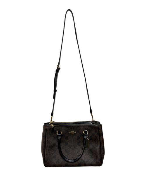 COACH（コーチ）COACH (コーチ) 2WAYバッグ ブラウンの古着・服飾アイテム