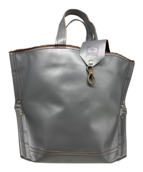 ebagos（エバゴス）ebagos (エバゴス) PVC Y字トート M グレーの古着・服飾アイテム