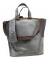 ebagos（エバゴス）の古着「PVC Y字トート M」｜グレー