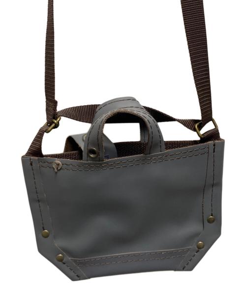 ebagos（エバゴス）ebagos (エバゴス) PVC Y字トート SS グレーの古着・服飾アイテム