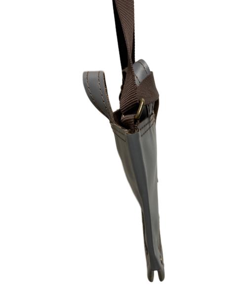 ebagos（エバゴス）ebagos (エバゴス) PVC Y字トート SS グレーの古着・服飾アイテム