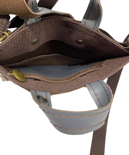 ebagos（エバゴス）ebagos (エバゴス) PVC Y字トート SS グレーの古着・服飾アイテム