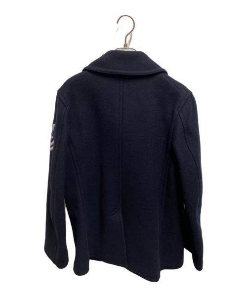 UNITED CARR（ユナイテッドカー）UNITED CARR (ユナイテッドカー) 26ozウールメルトンPコート ネイビー サイズ:38の古着・服飾アイテム