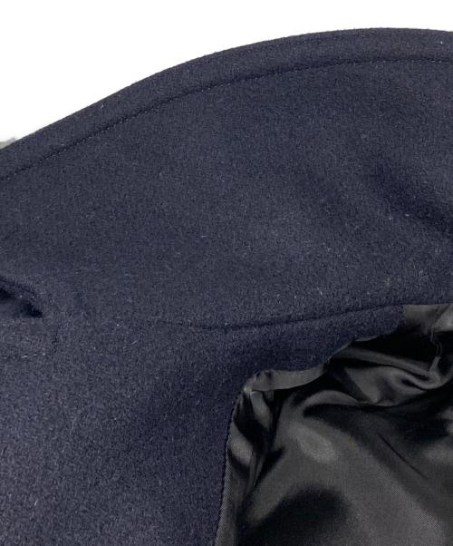 UNITED CARR（ユナイテッドカー）UNITED CARR (ユナイテッドカー) 26ozウールメルトンPコート ネイビー サイズ:38の古着・服飾アイテム