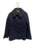UNITED CARR（ユナイテッドカー）の古着「26ozウールメルトンPコート」｜ネイビー
