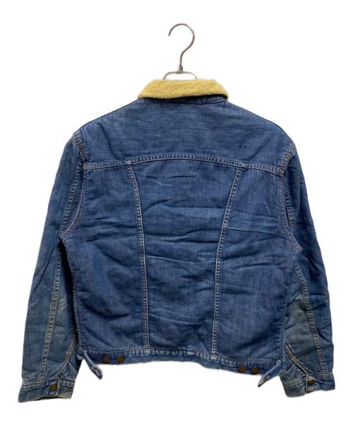 Wrangler（ラングラー）Wrangler (ラングラー)  60’Ｓボアデニムジャケット インディゴ サイズ:40の古着・服飾アイテム