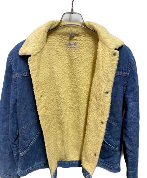 Wrangler（ラングラー）Wrangler (ラングラー)  60’Ｓボアデニムジャケット インディゴ サイズ:40の古着・服飾アイテム