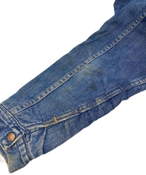 Wrangler（ラングラー）Wrangler (ラングラー)  60’Ｓボアデニムジャケット インディゴ サイズ:40の古着・服飾アイテム