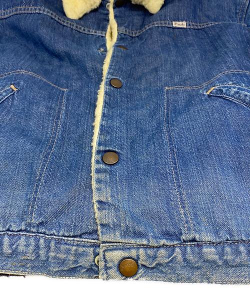 Wrangler（ラングラー）Wrangler (ラングラー)  60’Ｓボアデニムジャケット インディゴ サイズ:40の古着・服飾アイテム