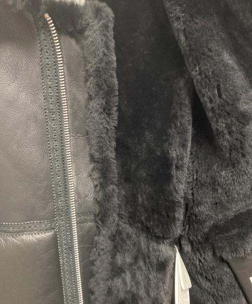 NEIGHBORHOOD（ネイバーフッド）NEIGHBORHOOD (ネイバーフッド) B-3/M-JKT ムートンフライトジャケット ブラック サイズ:Ｓの古着・服飾アイテム