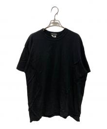 COMME des GARCONS HOMME PLUS（コムデギャルソンオムプリュス）の古着「再構築S/S Tee」｜ブラック