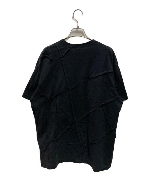 COMME des GARCONS HOMME PLUS（コムデギャルソンオムプリュス）COMME des GARCONS HOMME PLUS (コムデギャルソンオムプリュス) 再構築S/S Tee ブラック サイズ:Sの古着・服飾アイテム