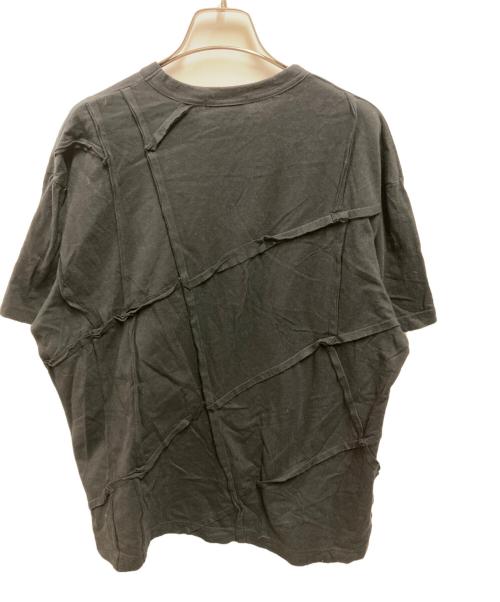 COMME des GARCONS HOMME PLUS（コムデギャルソンオムプリュス）COMME des GARCONS HOMME PLUS (コムデギャルソンオムプリュス) 再構築S/S Tee ブラック サイズ:Sの古着・服飾アイテム