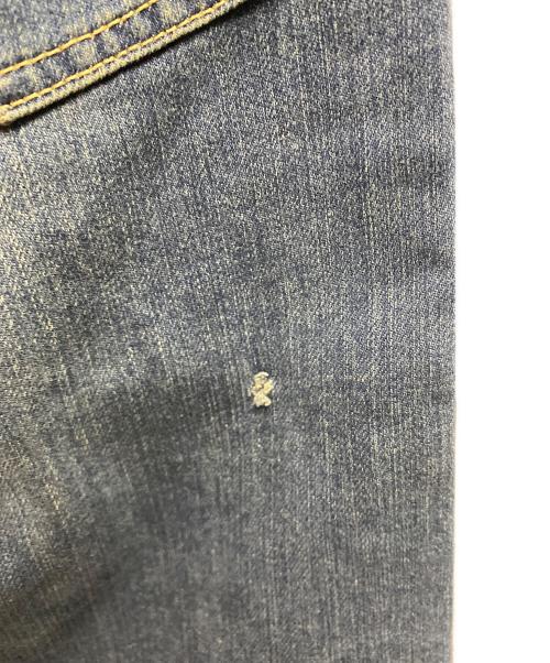 Hysteric Glamour（ヒステリックグラマー）Hysteric Glamour (ヒステリックグラマー) 音符プリントスキニーデニムパンツ インディゴ サイズ:ＸＸＳの古着・服飾アイテム