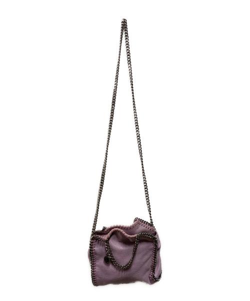 STELLA McCARTNEY（ステラマッカートニー）STELLA McCARTNEY (ステラマッカートニー) ファラベラショルダーバッグ パープルの古着・服飾アイテム