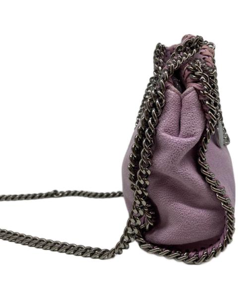 STELLA McCARTNEY（ステラマッカートニー）STELLA McCARTNEY (ステラマッカートニー) ファラベラショルダーバッグ パープルの古着・服飾アイテム