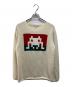 COMME des GARCONS SHIRT（コムデギャルソンシャツ）の古着「INVADER SWEATER KNIT」｜アイボリー