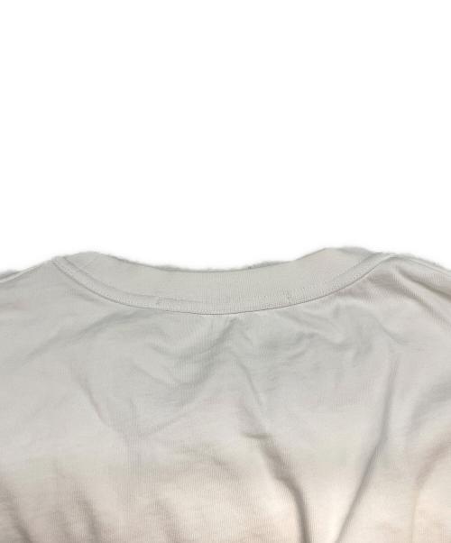 ALEXANDER WANG（アレキサンダー・ワン）ALEXANDER WANG (アレキサンダー・ワン) LONG SLEEVE TEE WITH CLUB CRYSTAL GRAPHIC ホワイト サイズ:Lの古着・服飾アイテム