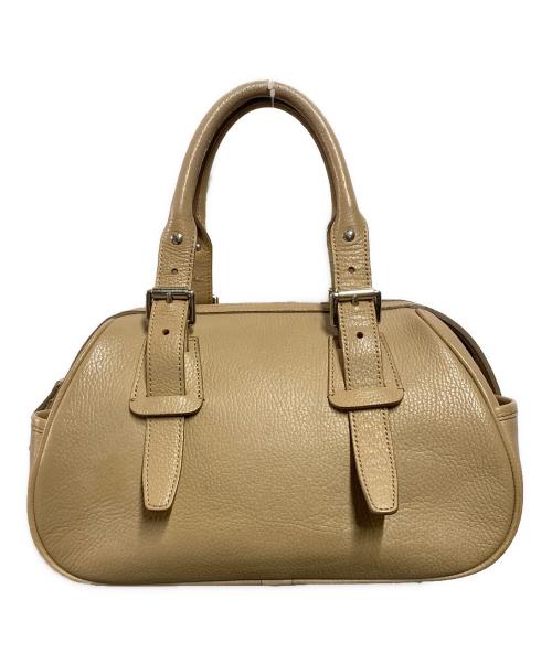 BURBERRY（バーバリー）BURBERRY (バーバリー) 裏地ノヴァチェックミニボストンバッグ ベージュの古着・服飾アイテム