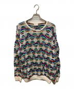 Coogiクージー）の古着「90s3Dニット」｜ホワイト