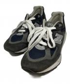 NEW BALANCEニューバランス）の古着「ローカットスニーカー」｜ネイビー