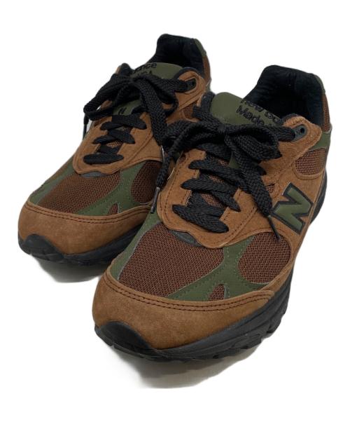 NEW BALANCE（ニューバランス）NEW BALANCE (ニューバランス) Aime Leon Dore (エメ レオン ドレ) ローカットスニーカー ブラウン サイズ:27の古着・服飾アイテム