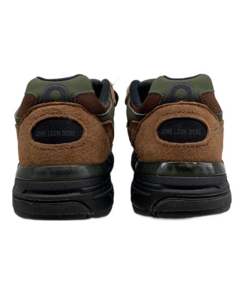 NEW BALANCE（ニューバランス）NEW BALANCE (ニューバランス) Aime Leon Dore (エメ レオン ドレ) ローカットスニーカー ブラウン サイズ:27の古着・服飾アイテム