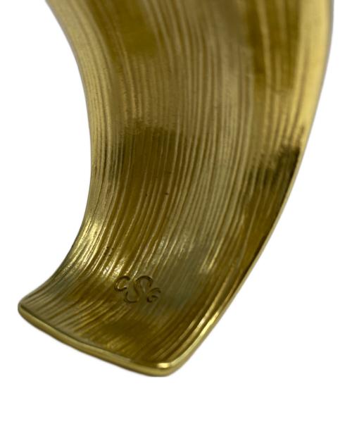 Curensology（カレンソロジー）Curensology (カレンソロジー) 24SS ワイドバングル ゴールド サイズ:-の古着・服飾アイテム