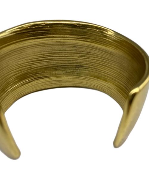 Curensology（カレンソロジー）Curensology (カレンソロジー) 24SS ワイドバングル ゴールド サイズ:-の古着・服飾アイテム