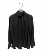 theory luxeセオリーリュクス）の古着「24SS Marvine Jacqueline　ブラウス」｜ブラック