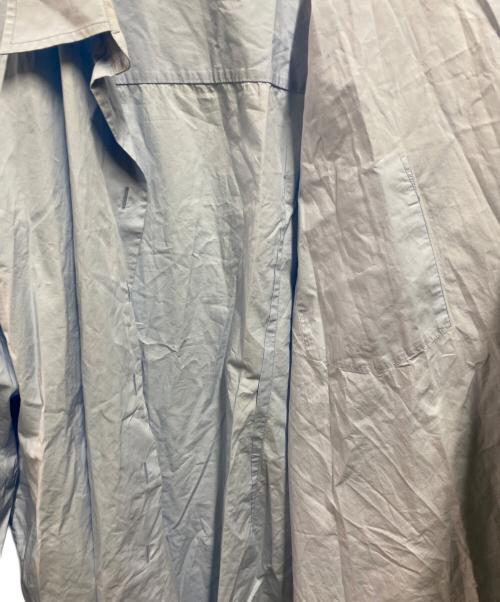 Maison Margiela（メゾンマルジェラ）Maison Margiela (メゾンマルジェラ) オーバーサイズシャツ スカイブルー サイズ:40の古着・服飾アイテム