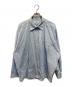 Maison Margiela（メゾンマルジェラ）の古着「オーバーサイズシャツ」｜スカイブルー